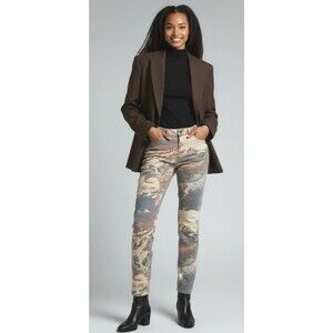 Summum Woman womens luxury skinny pants SILK Euro style sz 38 US (6 to 8) luxury